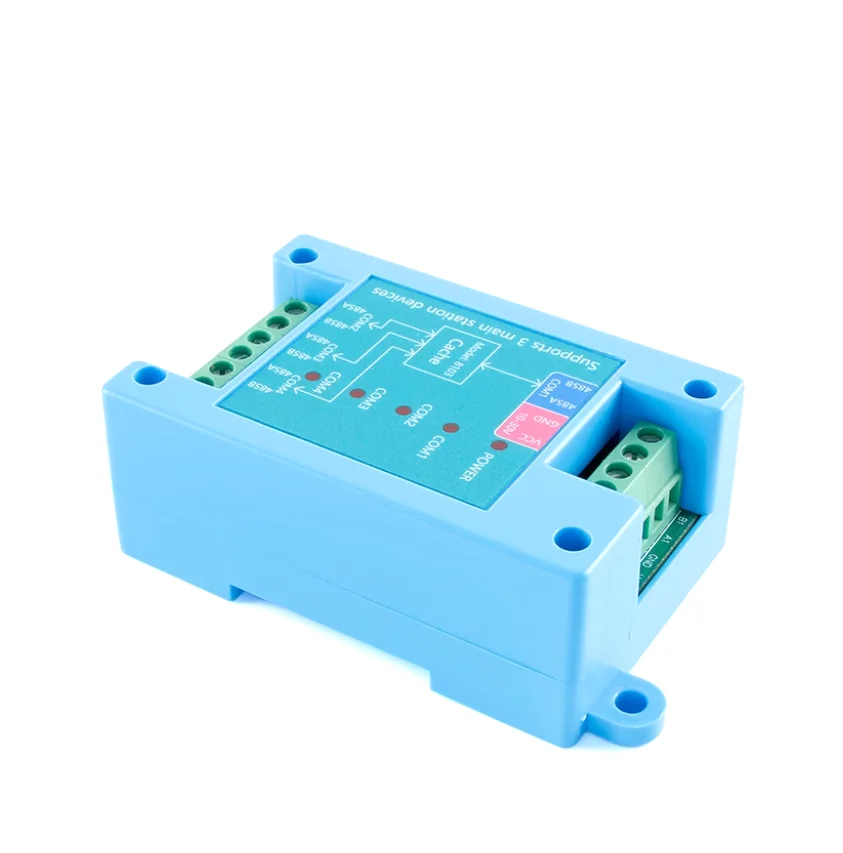 เกรดอุตสาหกรรมสาม Master และ One Slave RS485 โปรเซสเซอร์การแปลงอินเทอร์เฟซข้อมูล Modbus RTU โมดูลการสื่อสาร