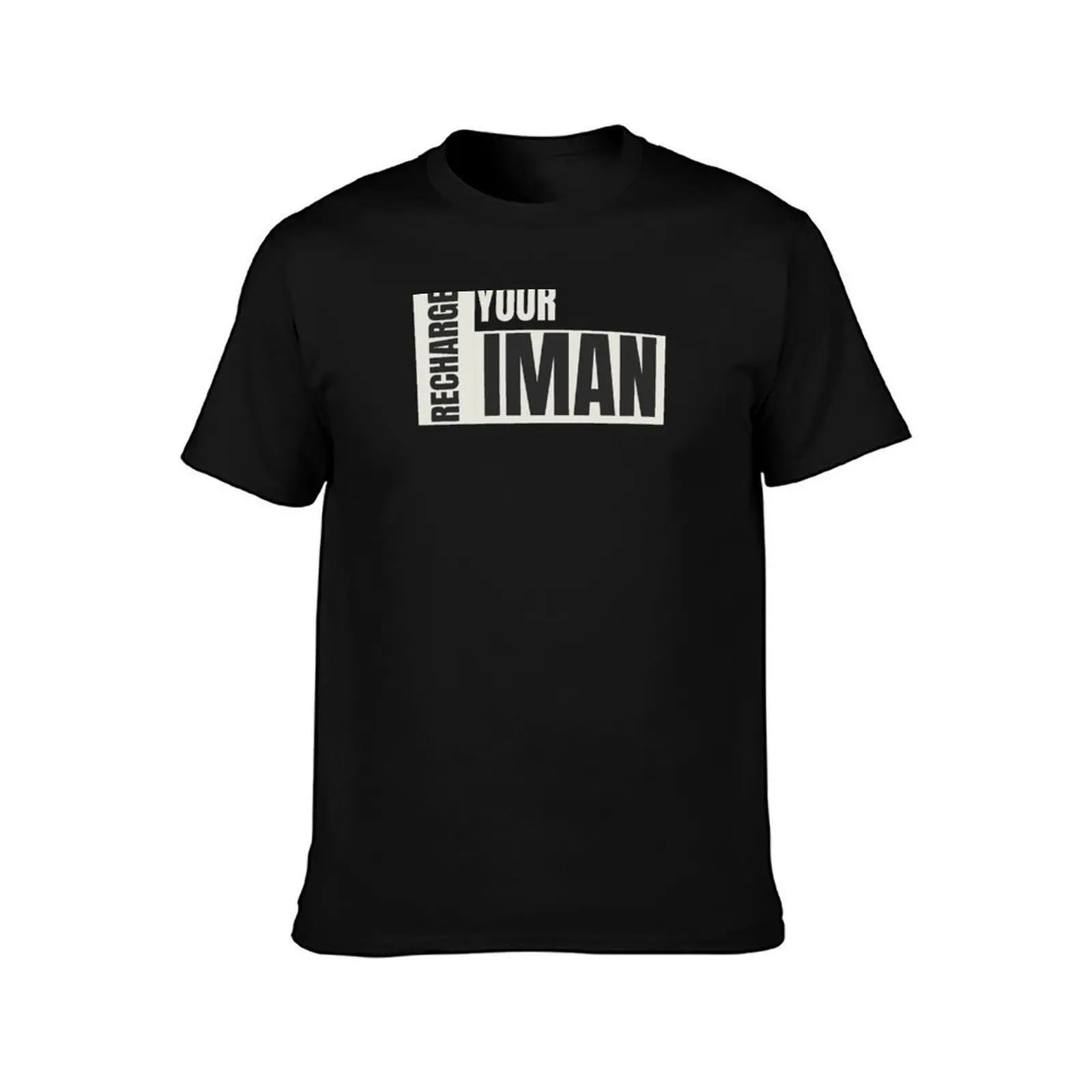 Recharge Your Iman T-Shirt Lightweight Basic Short Sleeve Shirt T-Shirt
