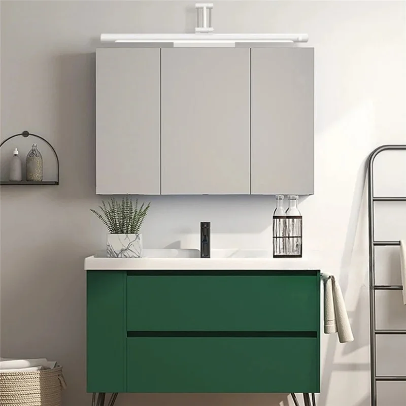 ABJN-LED Wall Lamp For Bathroom With Motion Sensor, Telescopic Arm, Front Mirror Sconce For Bedroom Vanity Cabinet Wall Light