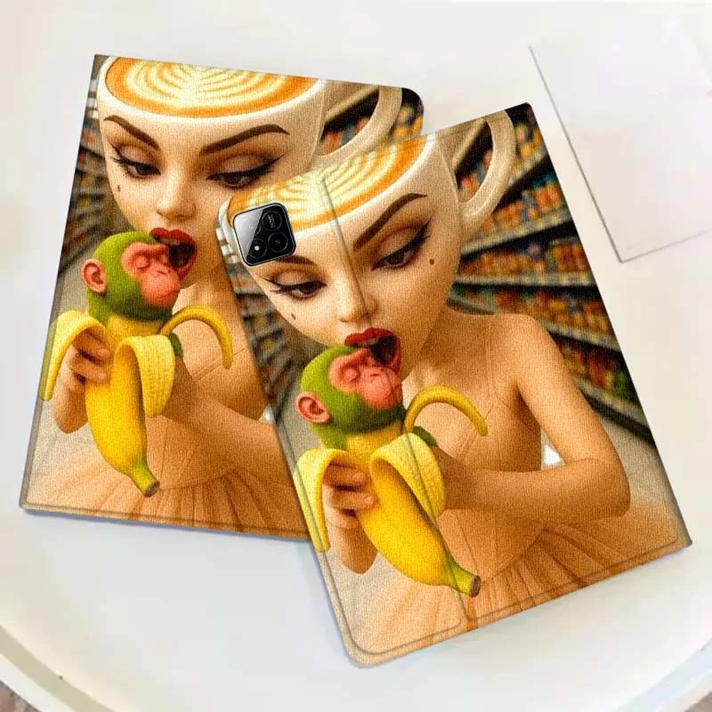 

Cartoon Tung Tung Sahur Tablet Case For Xiaomi Redmi Mi Pad 4 5 6 6s 7 7s SE Pro 2 11 Plus Max 12.4 11.2 12.5 8.7 inch