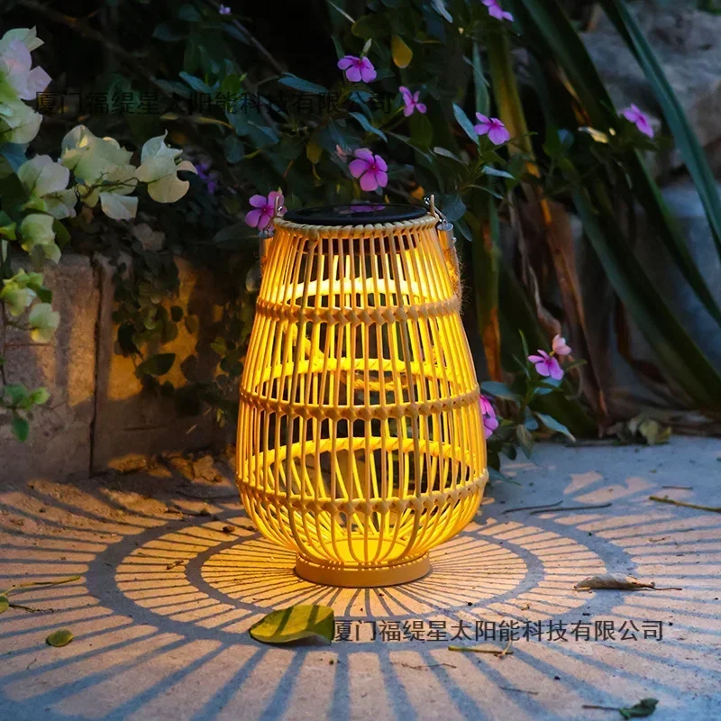 Outdoor Solar Garden Lamp Outdoor Balcony Villa Landscape Garden Decoration Domestic Courtyard Projection Ambience Light