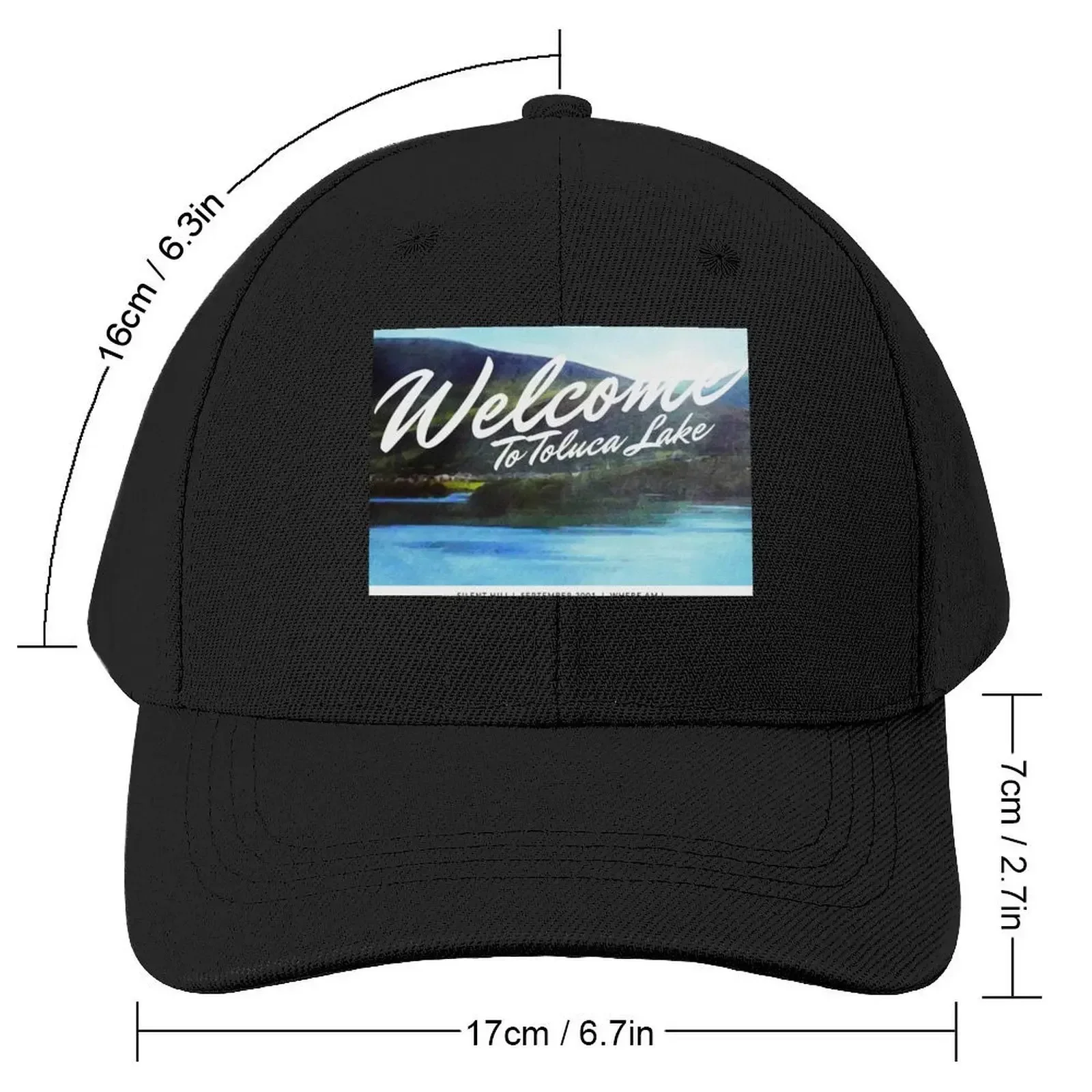 Welcome to Toluca Lake Baseball Cap New In Hat Golf Winter hat Wild Ball Hat For Man Women's