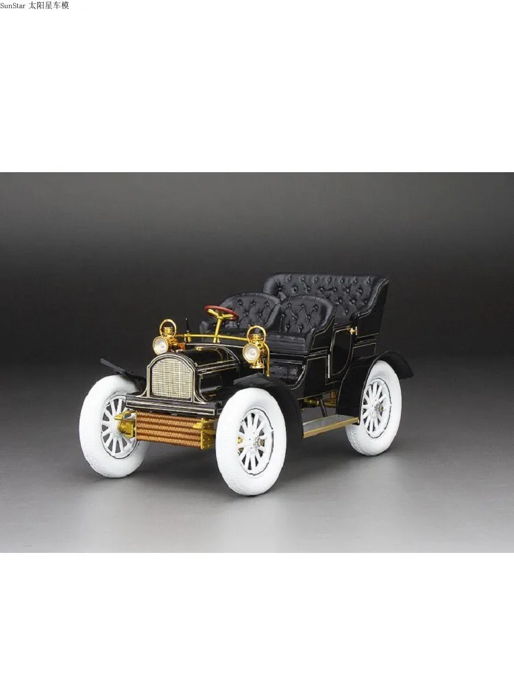 

1/18 New Arrival Special Price Diecast Metal Classic American 1904 Vintage Car Model Furniture Display Collection Toys Children