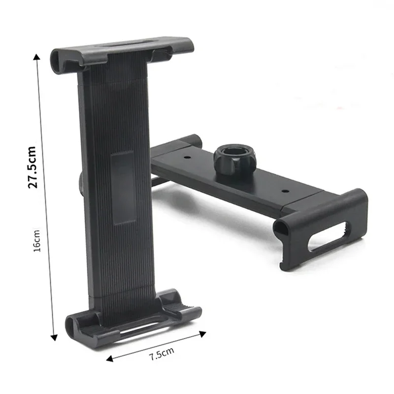 Mobile Broadcast Fixed Base Tripod Rack Tablet Stretch Adapter Buckle Large Clip Holder