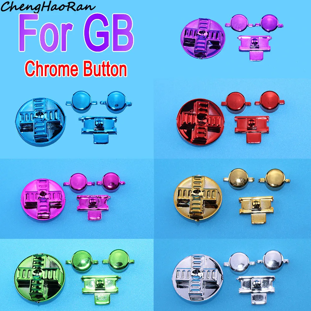 1 Set Color Power Switch Buttons A B Directional & D-pad Keyboard Buttons For Gameboy GB DMG Classic Buttons Replacement Parts