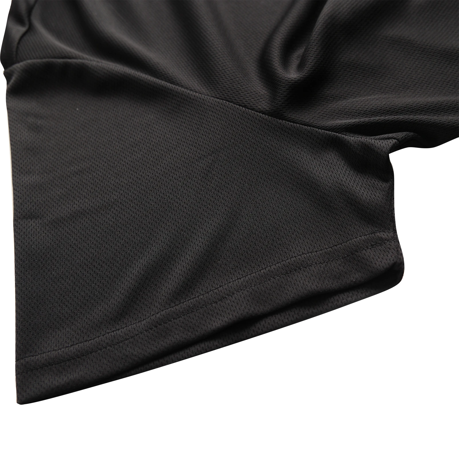 5-piece men's summer solid color short sleeved polo shirt breathable quick dryi… - Image 5