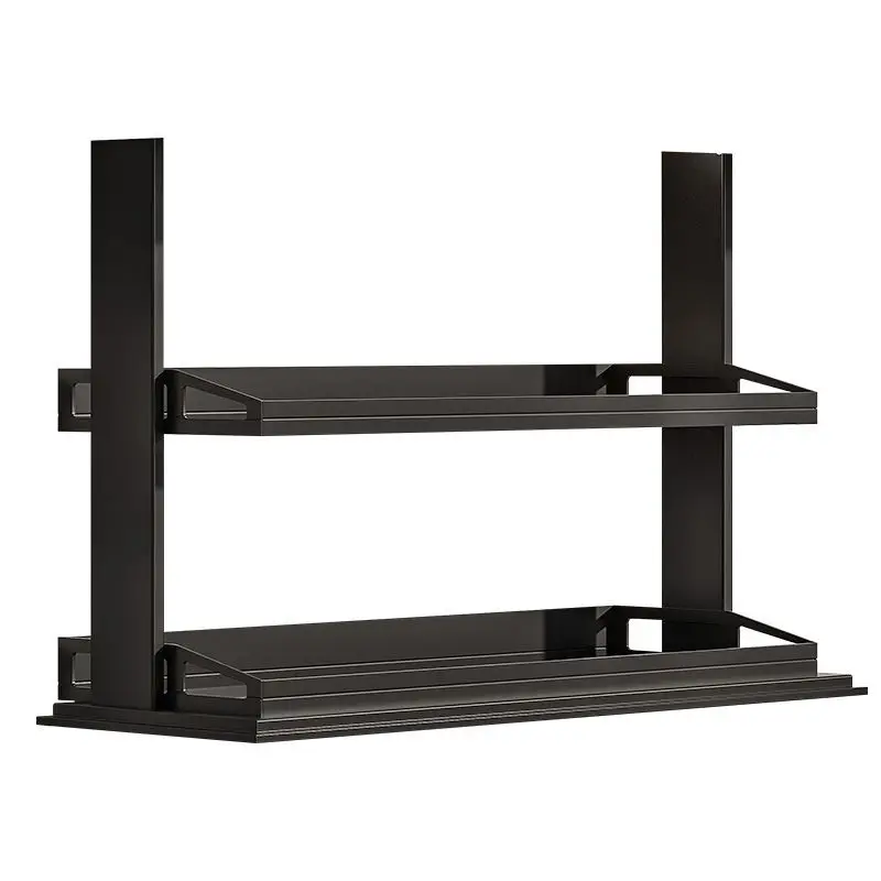 

High-end basket lift cabinet kitchen basket intelligent voice control drop-down seasoning basket