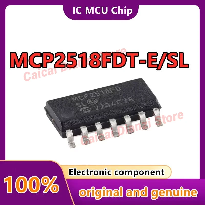 

5PCS/LOT MCP2518FDT-E/SL MCP2518 SOP14 Independent low power CAN controller in stock