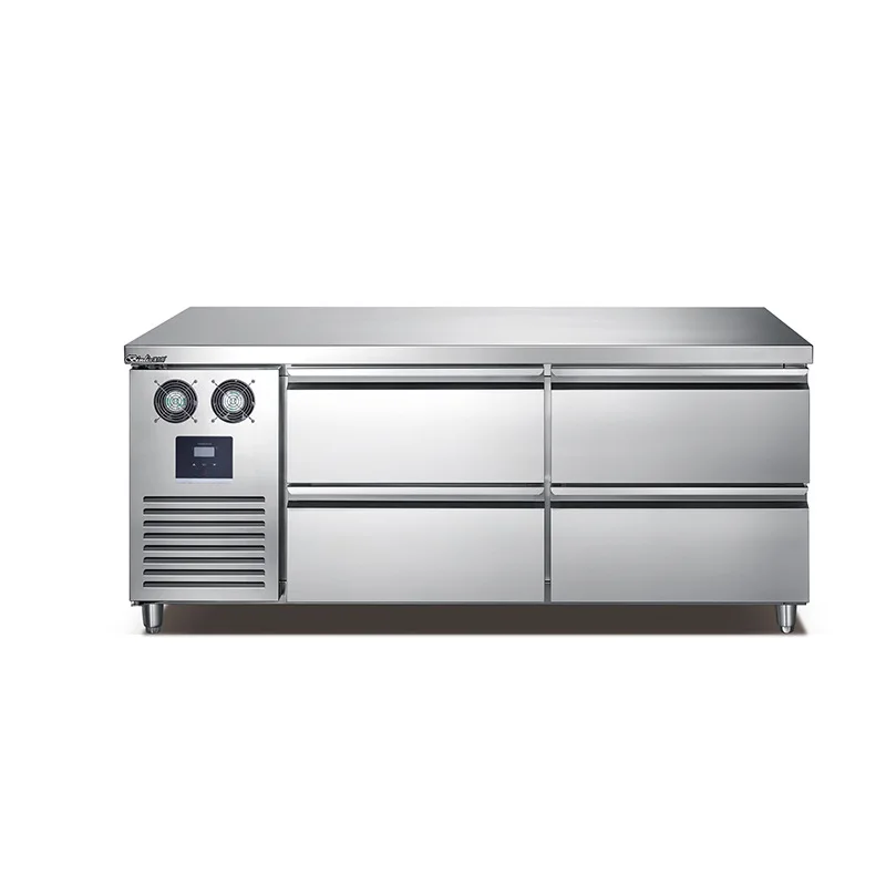 

Commercial console, refrigerator cooling water bar