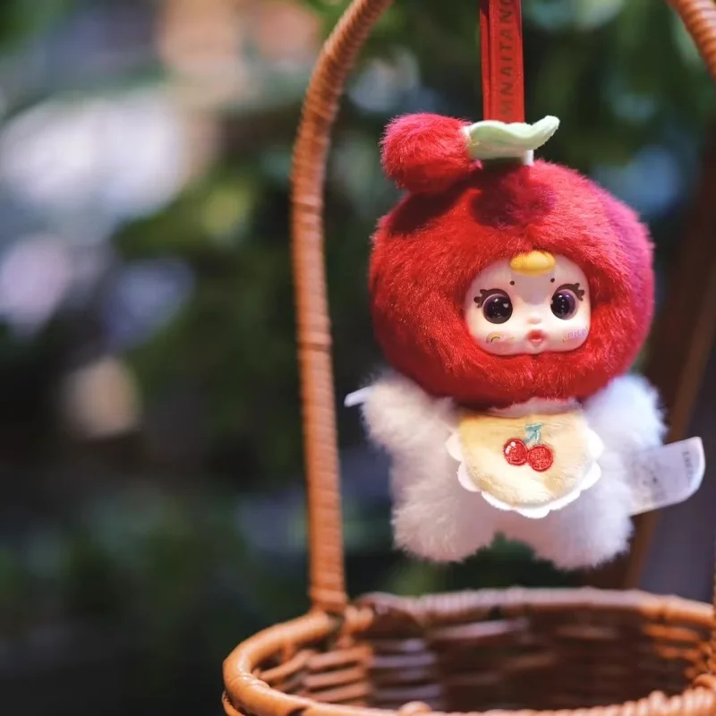 Mm Latte Caramelle Frutta Vibrante Serie Peluche Vinile Volto Cieco Scatola Portachiavi Carino Zaino Ciondolo Ragazza Collezione di Giocattoli Regali di Compleanno