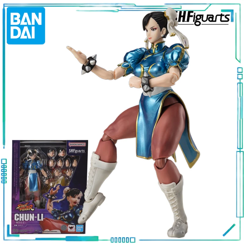 반다이 정품 S.H. 피규어아츠 시리즈 스트리트 파이터 시리즈 VEGA, 바로크, 블랑카, 사가트, 그랜드,춘리, 가일 이동식 모델