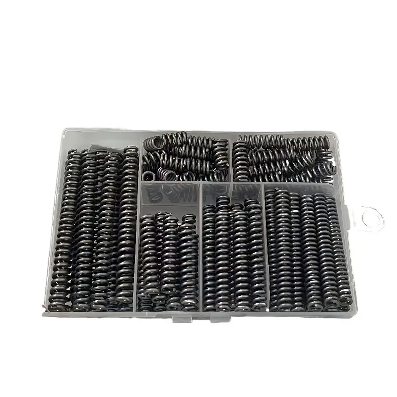 80-Piece boxed compression spring, spring steel material, wire diameter 1.2mm-outer diameter 6mm-various sizes
