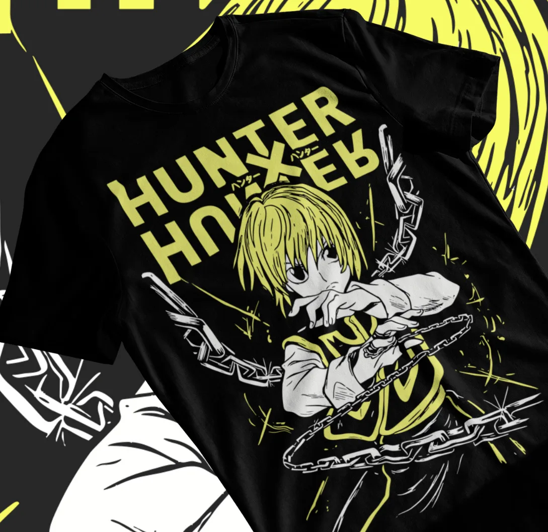 

Аниме Hunter X Hunter, мягкая футболка Kurapika