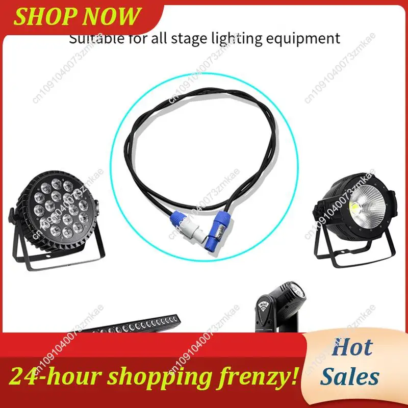 Daily Sale 1M AC Power Cable For Moving Head Light 5R/7R Moving Head Light Extension Powercon Cable