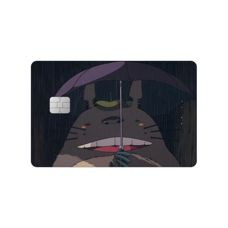 Chibi-Totoro Decor Card Sticker Satsuki Kusakabe Anime Cartoon Decoration Patch Learning Supplies Paster Birthday Gift