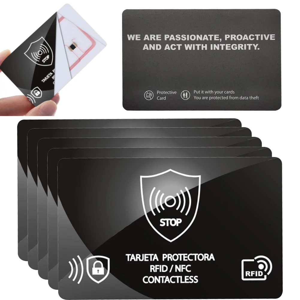 5Pcs/Set Rfid Block… - image