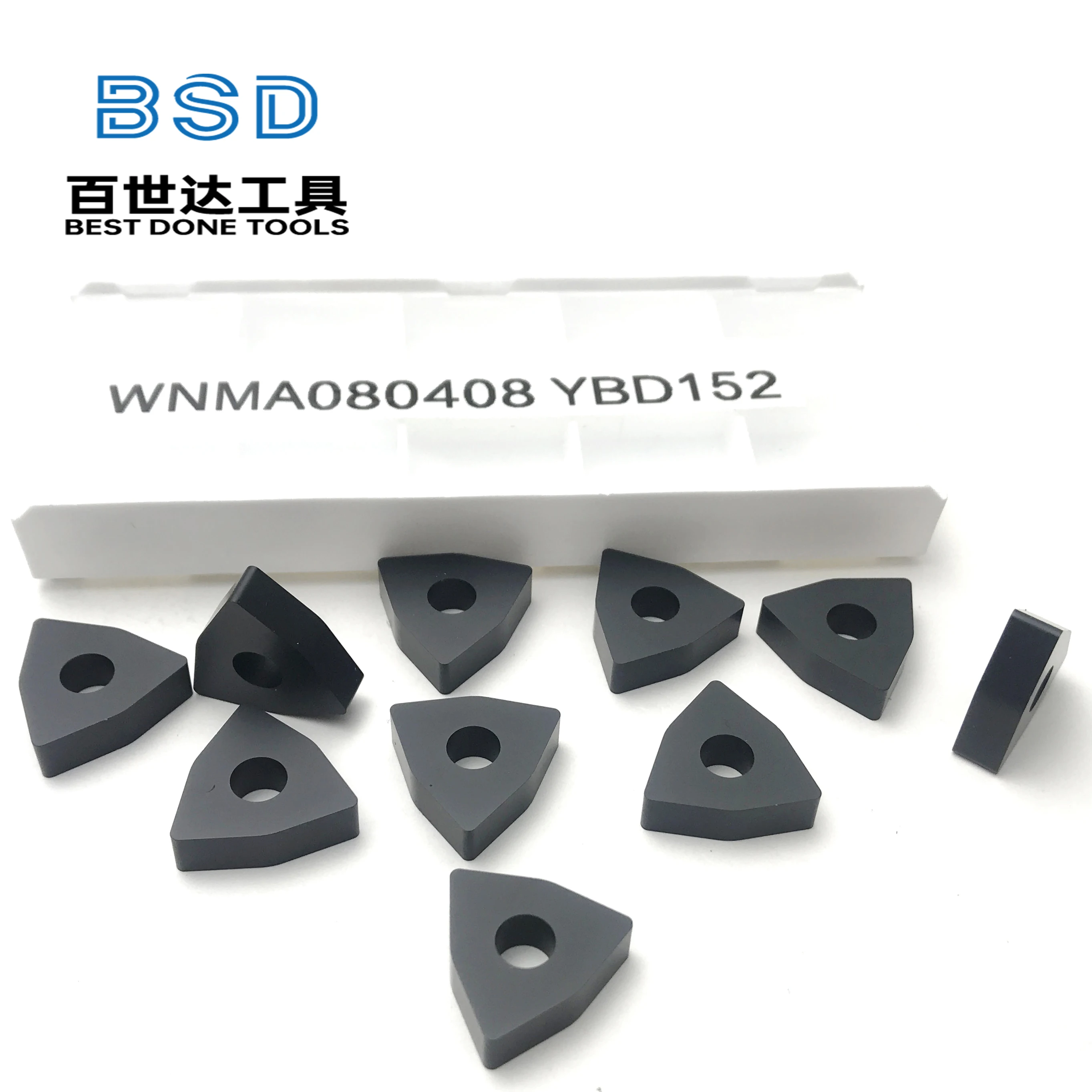 Carbide Insert WNMG0800408 WNMGTurning Tools Rough machining CNC Lathe Cutter 10pcs Blade Plate