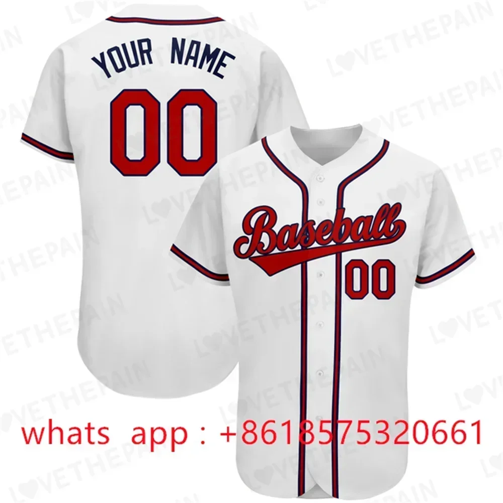 Gradient Baseball Jerseys Split Baseball Jersey Button Down Shirt Sports Personalized Printed Name Number Logo For custom 2025