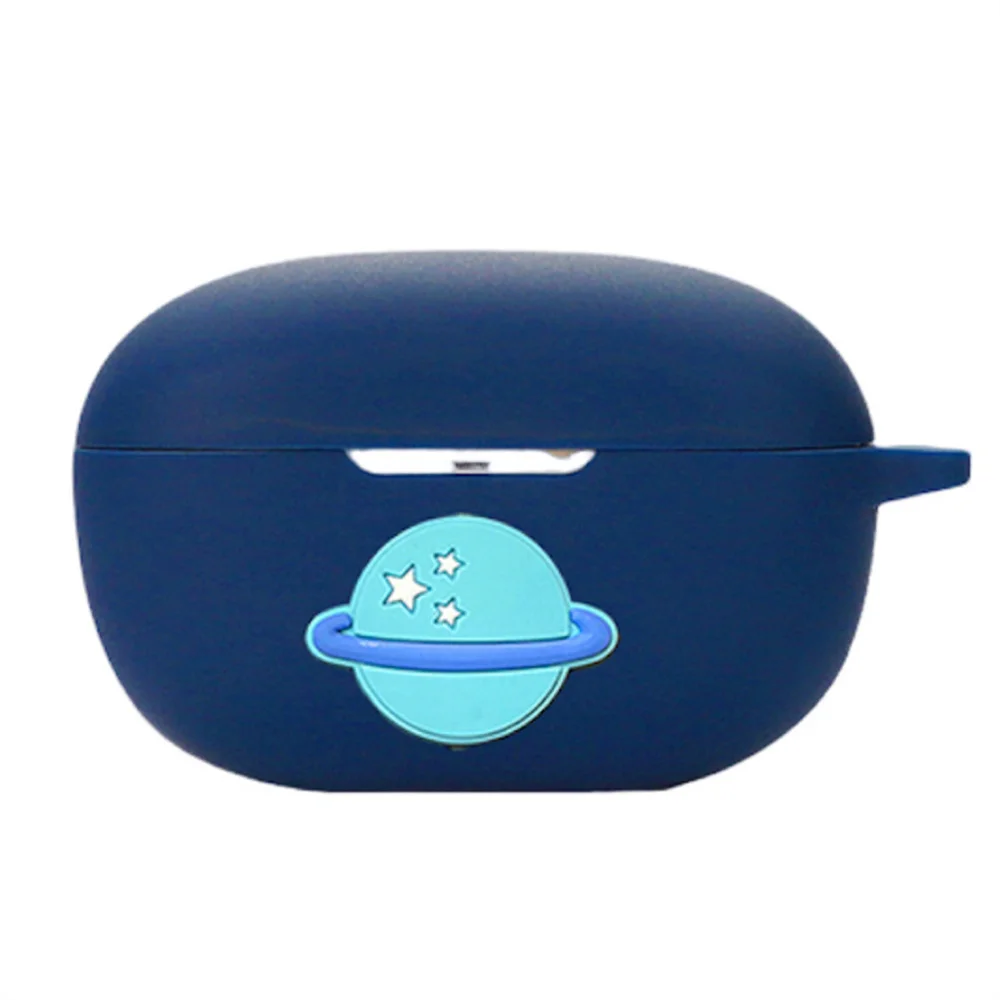 Cute Cartoon Planet Astronaut Wireless Bluetooth Earphone Protective Case for Anker Soundcore Life A3i Soft Silicone Cover