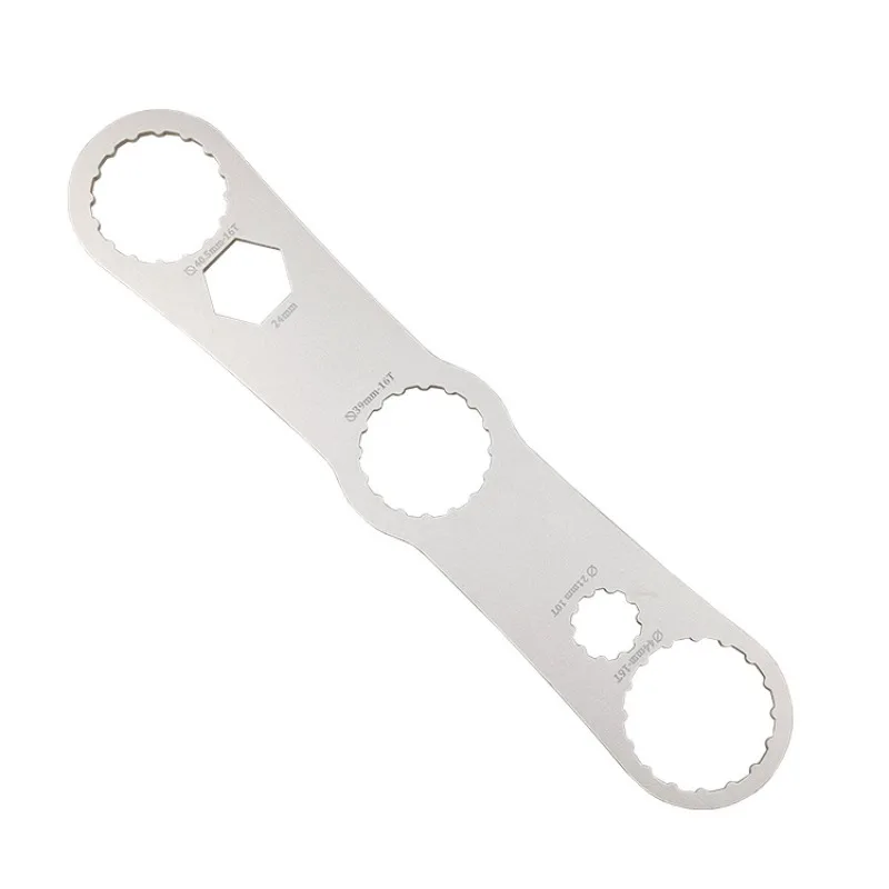 For Bicycle, Multifunctional Center Shaft Wrench, Hollow Integrated Center Shaft Removal and Installation Tool 2 Pack