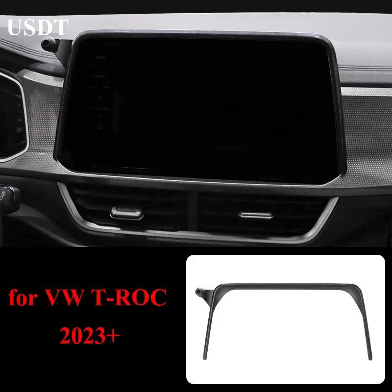 For Volkswagen VW TROC T ROC T-ROC 2023 2024 Accessories Car Mobile Phone Holder GPS Navigation Bracket Base Wireless Charger