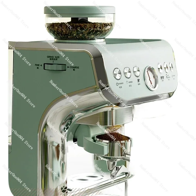 

Итальянская кофемашина 4 в 1, домашняя кофемашина для эспрессо с кофемолкой