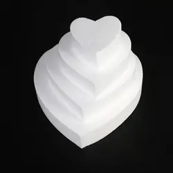 4/6/8/10 inch Kitchen Accessories Sugarcraft Dummy Party DIY Practice Model Cake Foam Mould Round Polystyrene Styrofoam