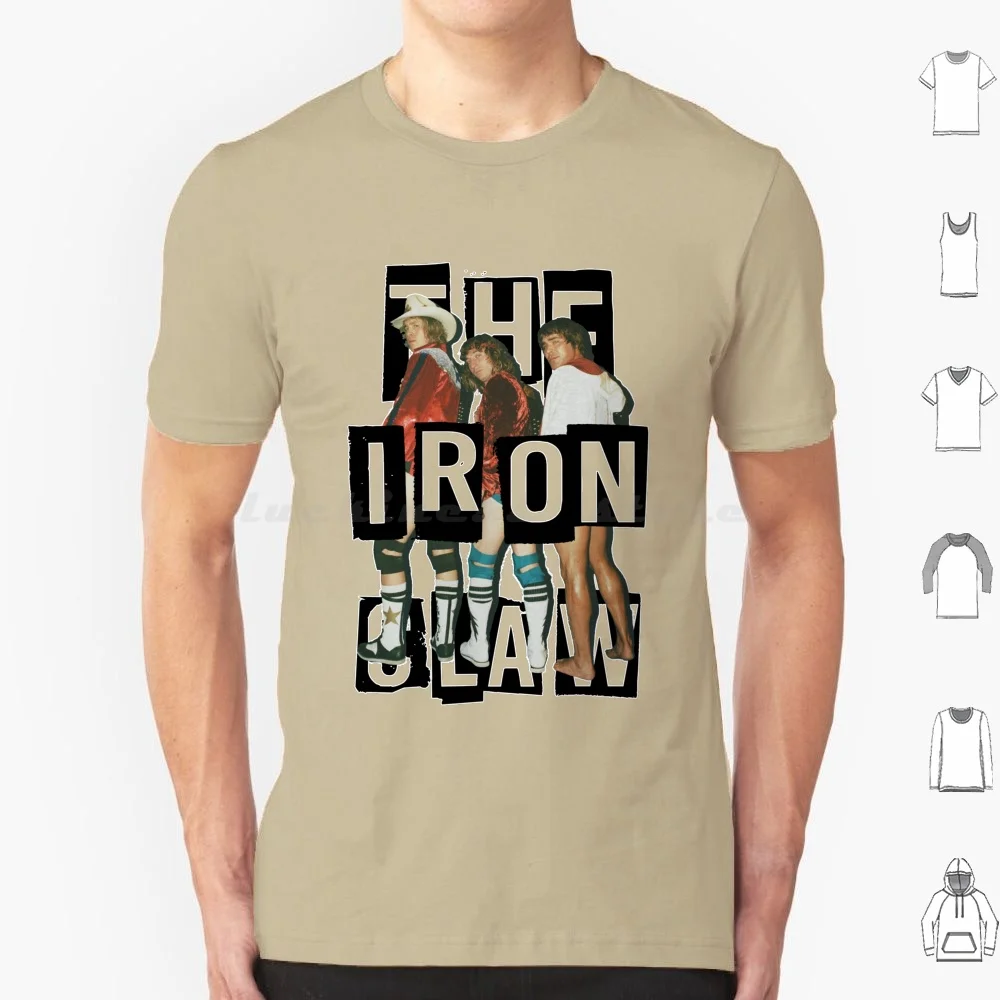 The Iron Claw , Von Erich Brothers T Shirt Big Size 100% Cotton The Iron Claw The Iron Claw The Iron Claw Biography Film The