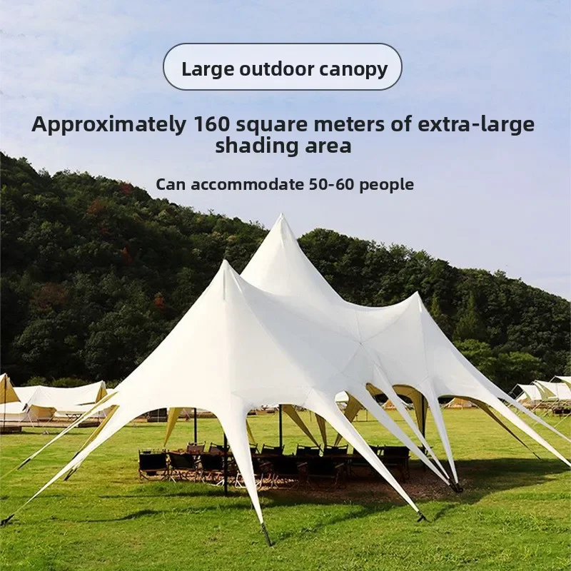 Outdoor Super Lotus Genting Wanzhong Mountain Sanfeng Camp Canopy Tent