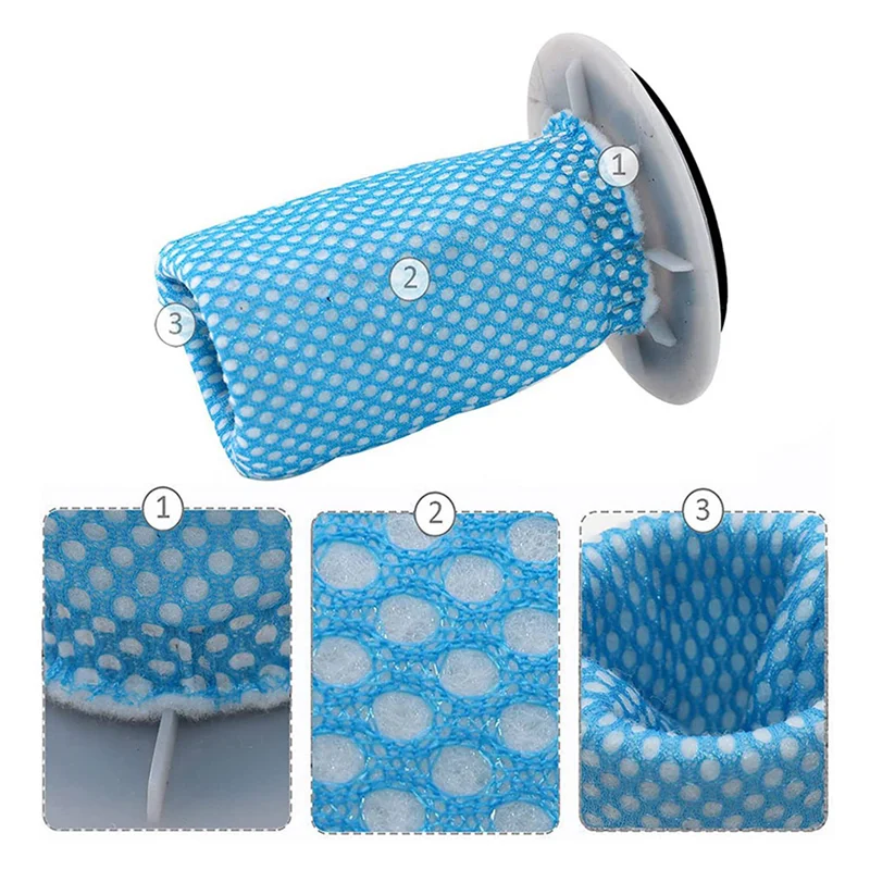 A98G-4Set Pre-FilterสําหรับEureka Z0801 VM1704 V1 P3-Lady P81 P5 Pro BP21620A, reusable & ล้างทําความสะอาดได้เครื่องดูดฝุ่นแนวตั้ง