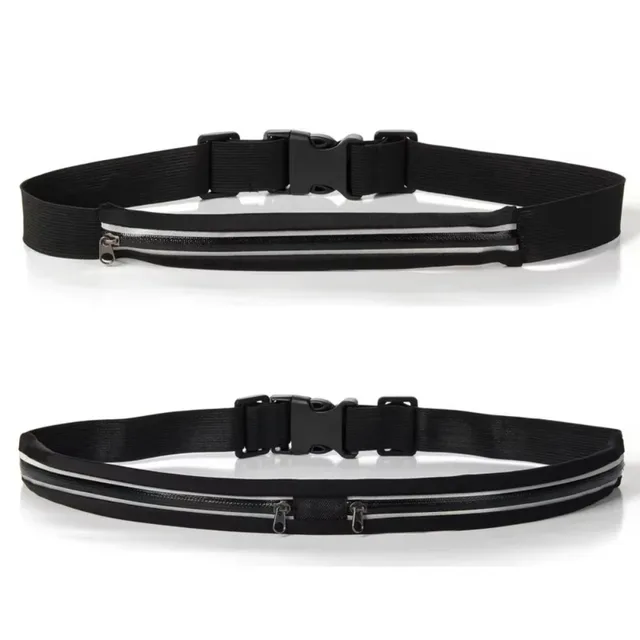 Adjustable Running Waist Pack Double Pocket Waterproof Phone Belt Nylon Small Bag Traveling Cycling Hiking Sport Gym Fanny Pouch 6 Adjustable Running Waist Pack Double Pocket Waterproof Phone Belt Nylon Small Bag Traveling Cycling Hiking Sport Gym Fanny Pouch 6