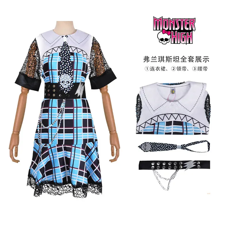 Disfraz de Cosplay de Frankie Stankiki para chica de Anime bidimensional de escuela secundaria de elfo de CyMonster