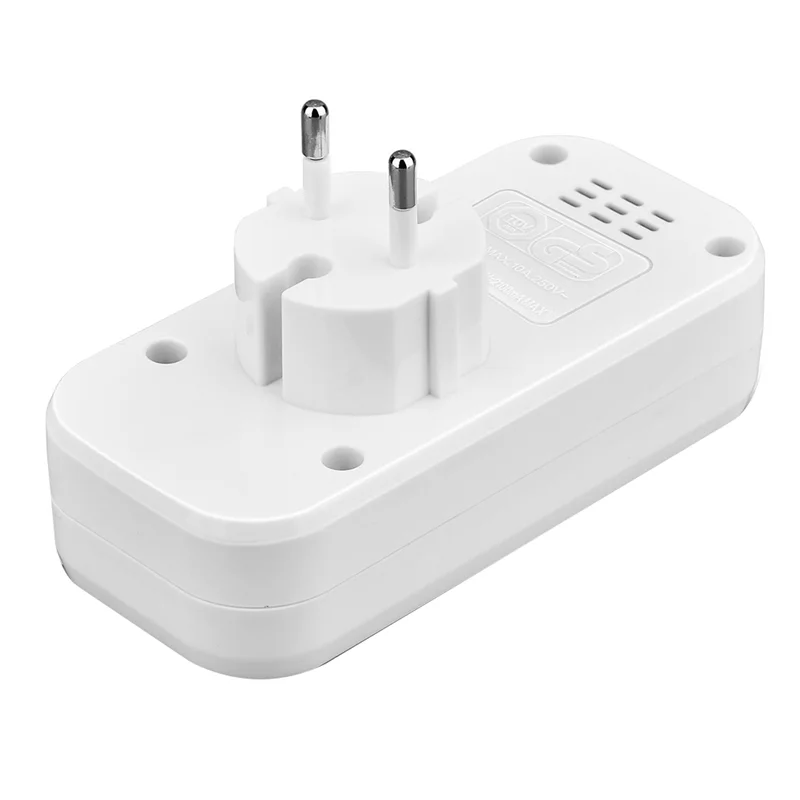 يمكن الاعتماد عليها-1 قطعة قابس تحويل النوع الأوروبي لشحن الهاتف منفذ USB مزدوج 5 فولت 2A USB Electrique Outleteu Plug