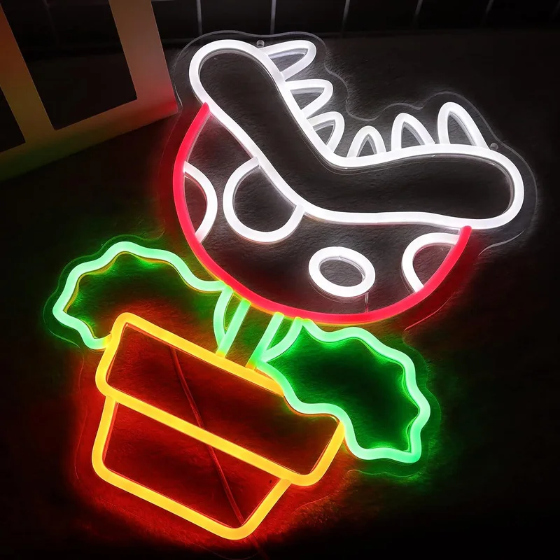 Custom Gaming Led Neon Sign Game Store Logo Gaming Room Zone 12V Neon Light per la decorazione del negozio di giocatori