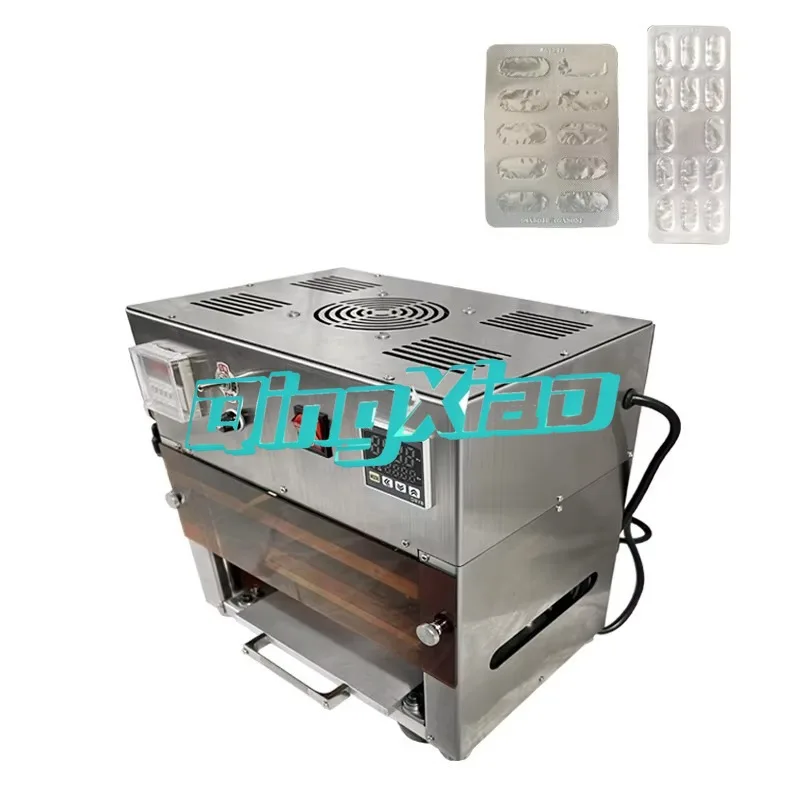 Mini Chewing Gum Pill Capsule Blister  Sealing  Packing Machine Semi-automatic Rapid  Tablet Syringe Packaging Factory Price New