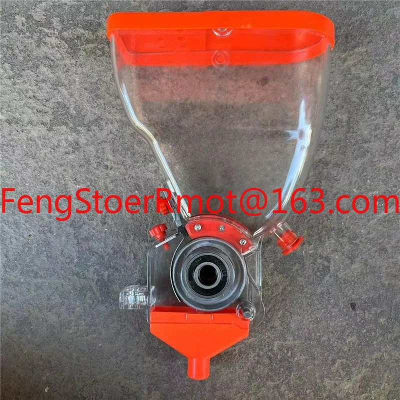 Vegetable Seeding Box Seeding Box Rapeseed Seeding Box with Funnel, Hexagonal Axis Semicircular Axis