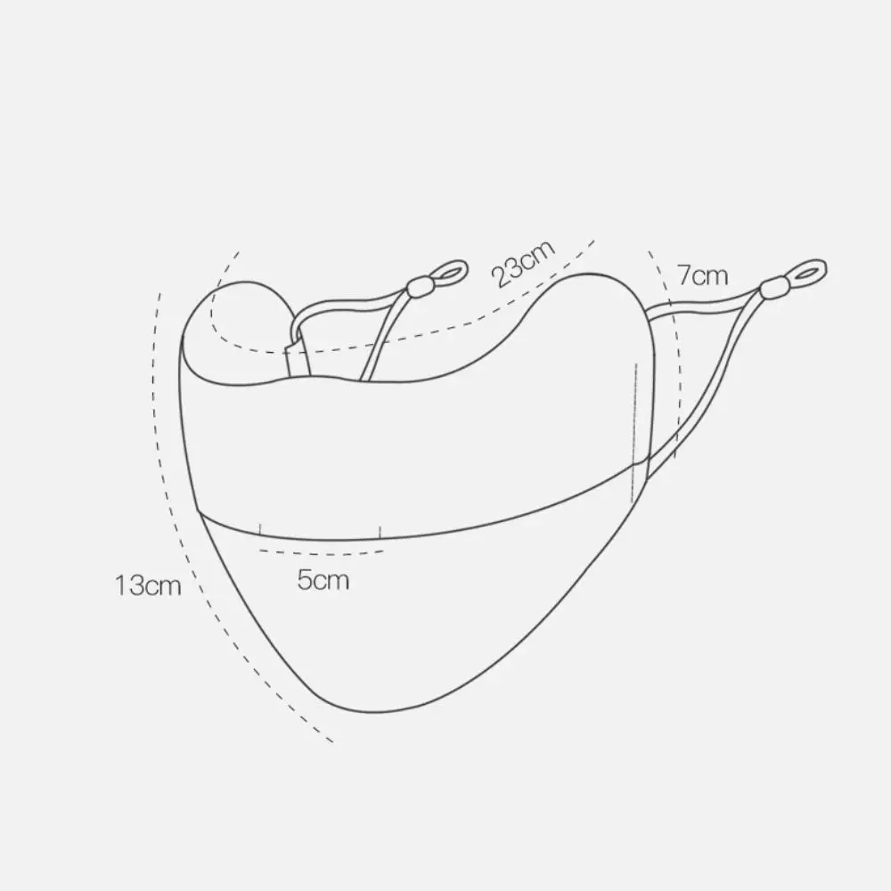หน้ากากปิดหน้าผ้าไหมน้ำแข็งแฟชั่นป้องกันรังสียูวีสำหรับผู้หญิงหน้ากากกีฬาปรับได้ผ้าพันคอหน้าระบายอากาศได้