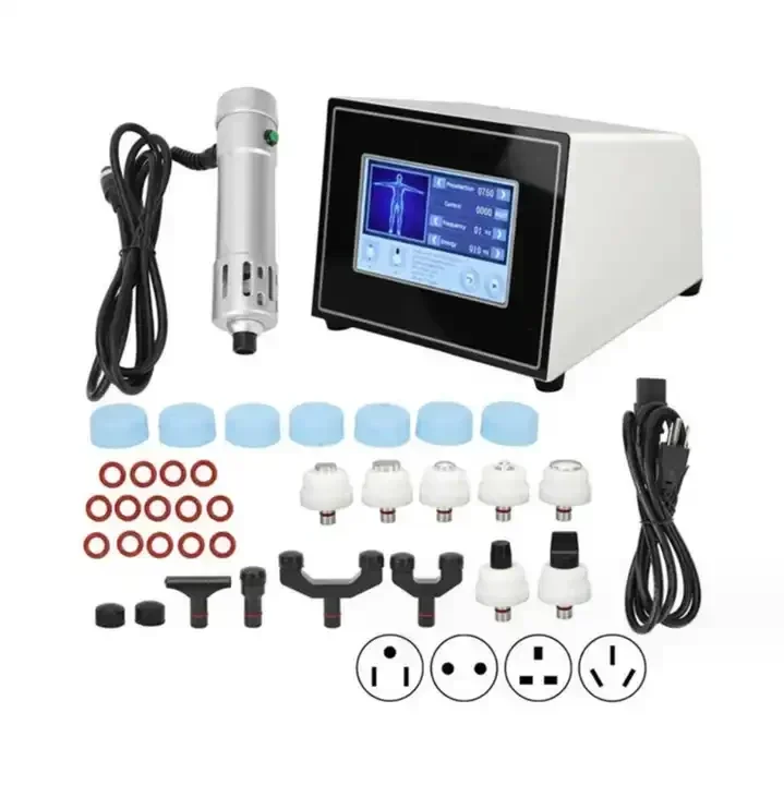 2025/Professional 2 In 1 Shock Waves Physiotherapy Relief Pain Shockwave Therapy Equipment Chiropractic Massager  For Body