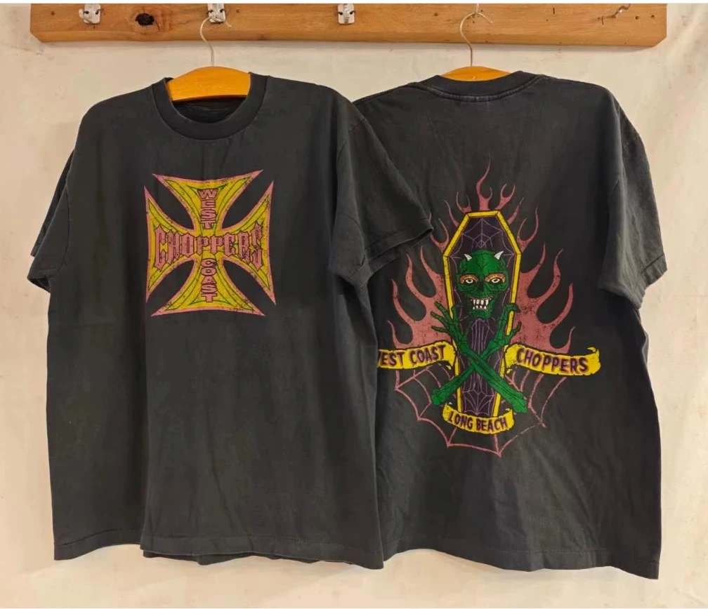 2026 Classic Style Streetwear T-shirt - Hip-hop Style for Men and Women. Heavy-duty Cotton Short-sleeved T-shirt.