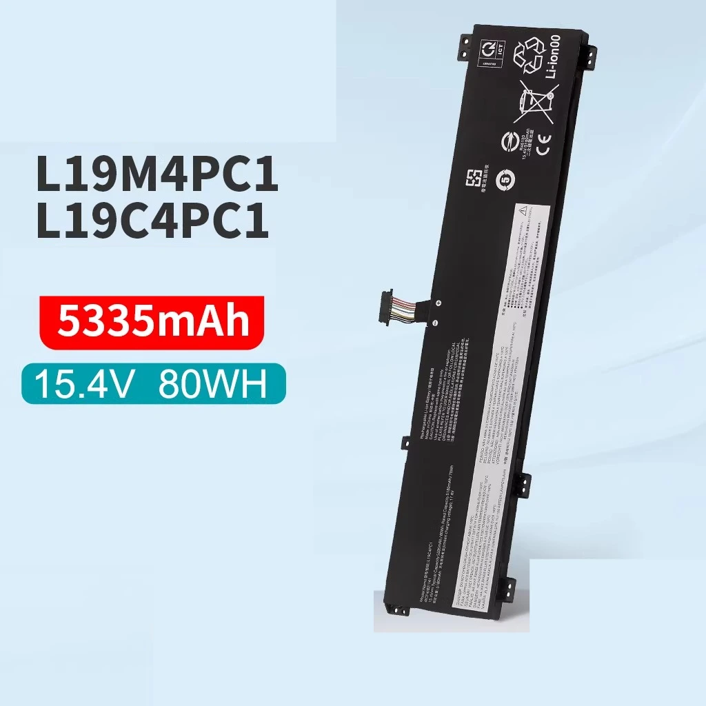 

For lenovo savior l19c4pc1 2020 (long battery short interface) laptop battery 5335mah
