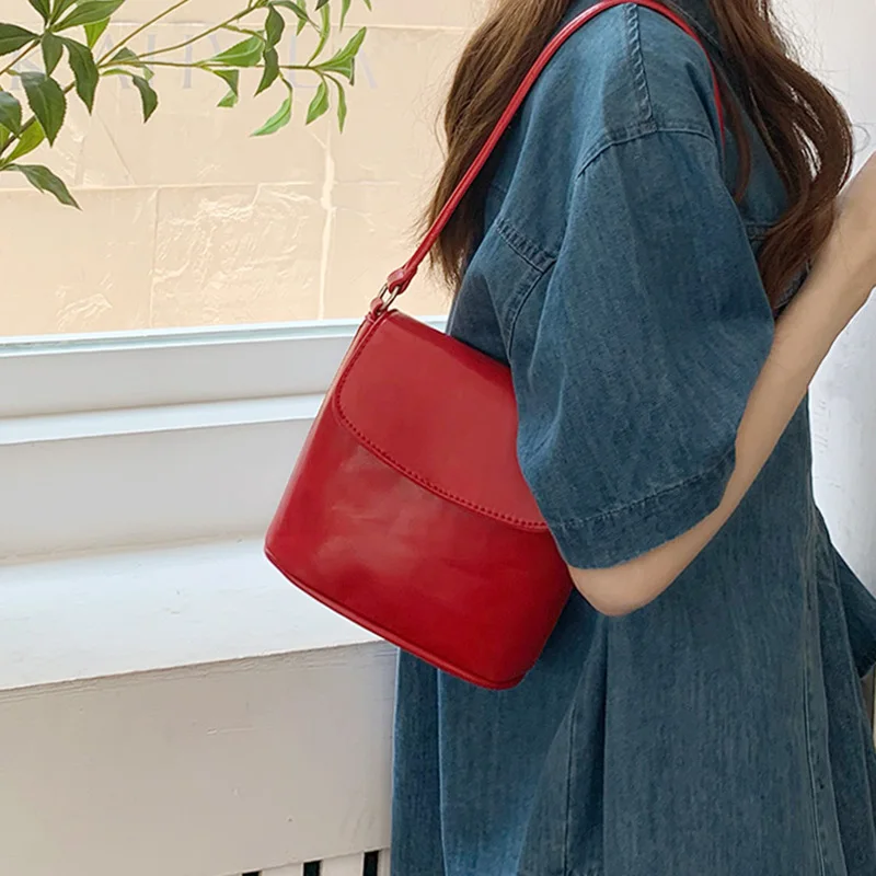 

Маленькая женская сумка через плечо Intage из искусственной кожи, мини-сумка-мессенджер, повседневная сумка-слинг, кошелек для телефона, сумочка-кошелек