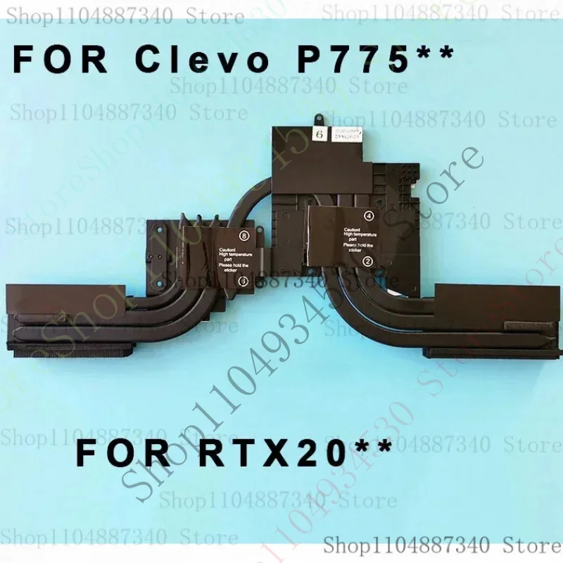 Новый радиатор охлаждения процессора и графического процессора ноутбука или Clevo P775 P775DM P775DM2 P775DM3 P775TM P775KM P775FM для Hasee GX10 Новый радиатор охлаждения процессора и графического процессора ноутбука или Clevo P775 P775DM P775DM2 P775DM3 P775TM P775KM P775FM для Hasee GX10