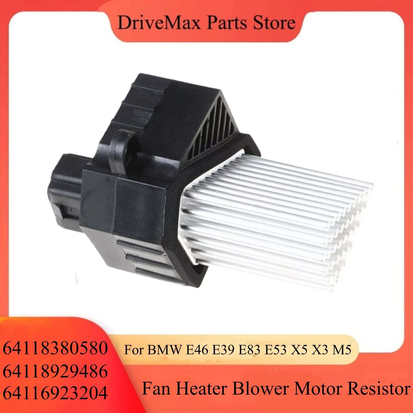 

Резистор двигателя вентилятора отопителя для BMW E46 E39 E83 E53 X5 X3 M5 JGO000021 64116923204 64118380580 64118929486