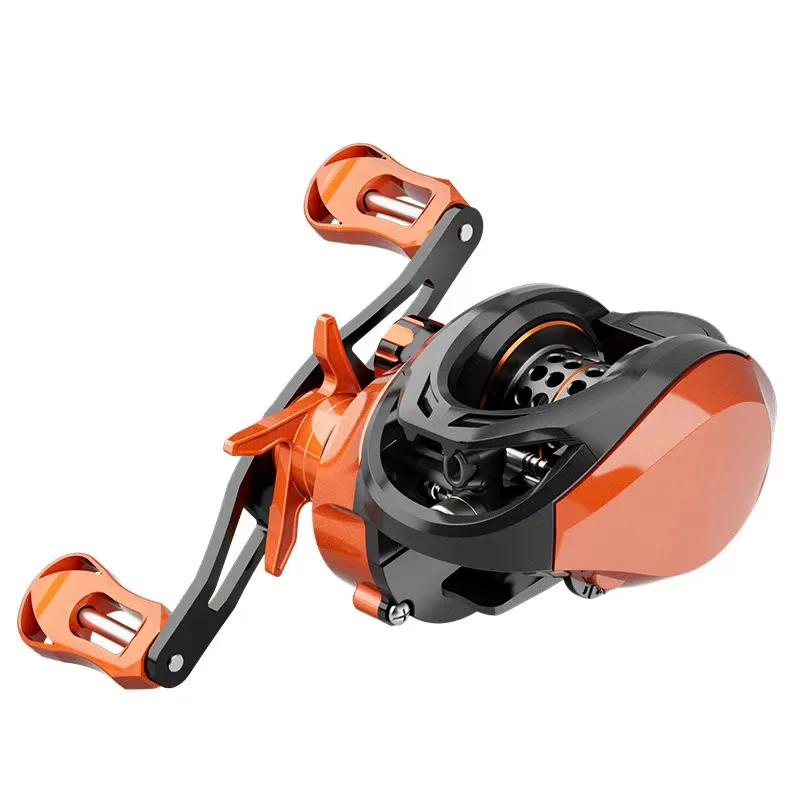 

New Baitcasting Fishing Reel 7+1 bearing 7.2:1 High Speed Gear Ratio Super-smooth Fishing Reel Max Drag 8kg Fishing Reels