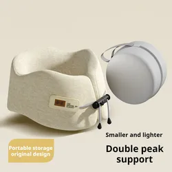 U Shaped Memory Foam Neck Pillows Soft Travel Pillow Massage Neck Pillow Sleeping Airplane Pillow Cervical Healthcare Bedding