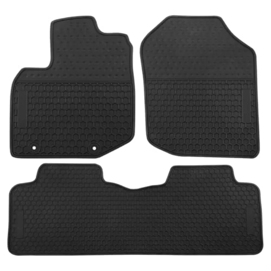 

Car Floor Mats Custom for Honda Rubber Weather Protection Auto Floor Liners Heavy Duty Odorless