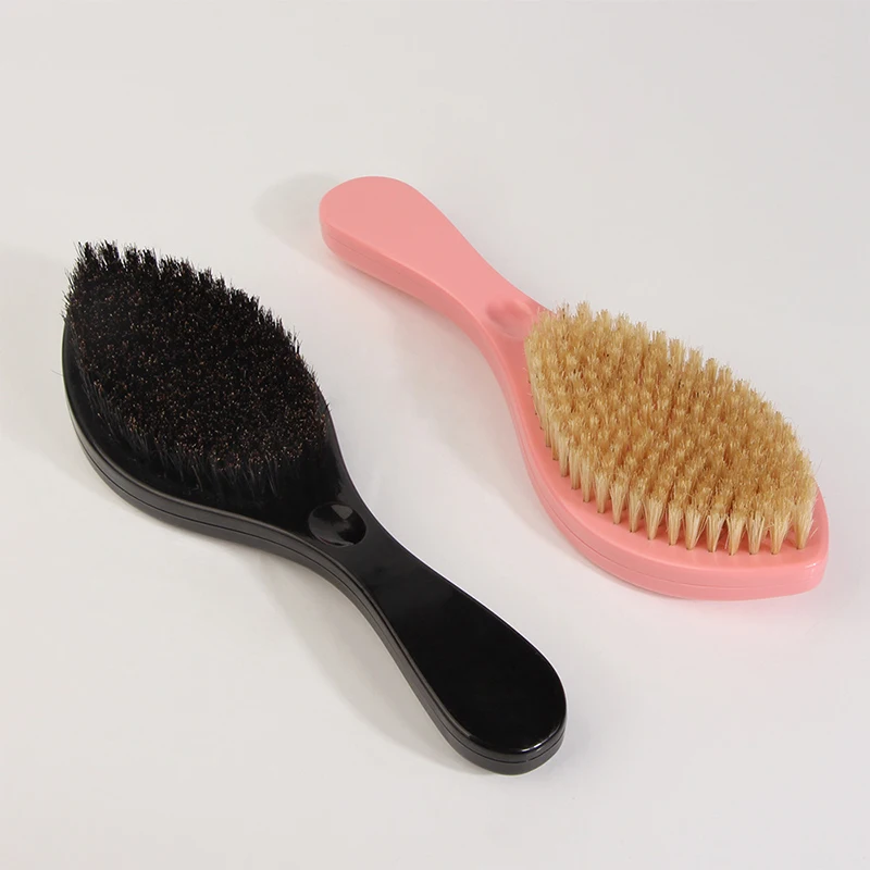 Men's Shaving Brush Set Boar Bristle Portable Barber Natural Beard Brush Comb Scissors For Facial Cleaning Styling Tool image 5