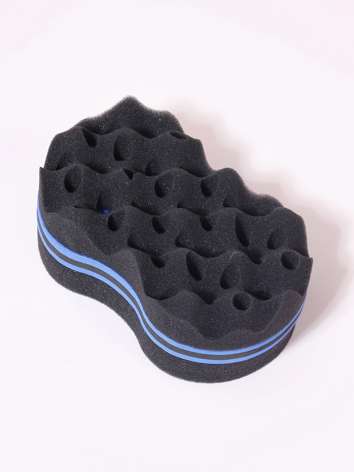 1pcs African curly hair care tool curly sponge, fashionable sponge brush, suitable for black people to perm curly hair