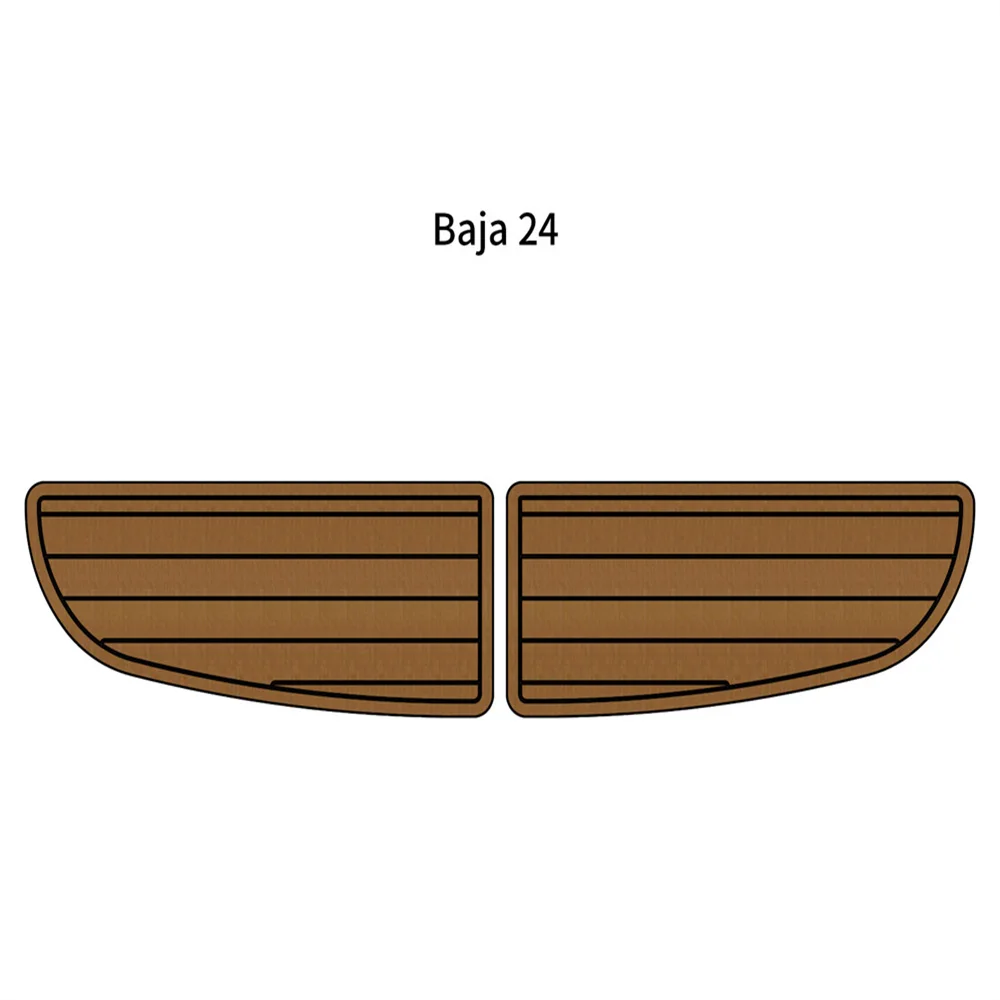 Baja 24 Swim Platform Step Mat Boat EVA Faux Foam Teak Deck Floor Pad Flooring