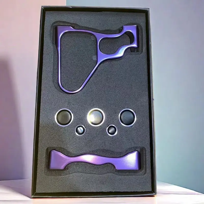 Funda de teléfono con parachoques de aleación de aluminio irregular para Samsung Galaxy S23 S24 Plus 25, película protectora de lente Ultra, cubierta de Metal a prueba de golpes